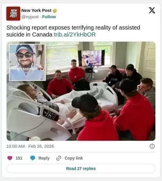 震惊！报告曝光：加国部分安乐死申请“当日获批”