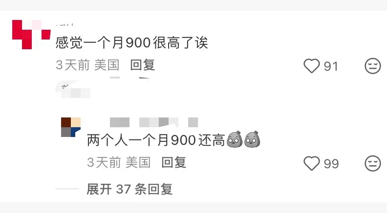 在美国一月吃饭要花多少?华人晒账单 评论区吵翻