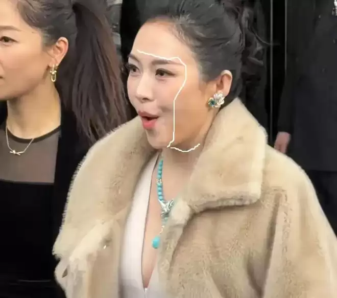 章子怡最新生图发福了，传为新戏增肥20斤
