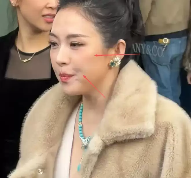 章子怡最新生图发福了，传为新戏增肥20斤