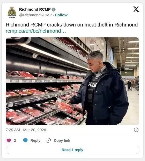 太猖狂！列治文爆发偷肉潮，这群人专盯超市下手