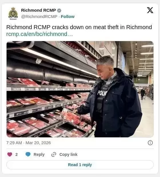 太猖狂！列治文爆发偷肉潮，这群人专盯超市下手