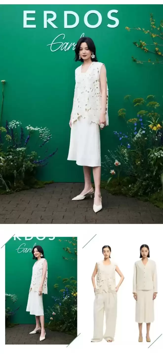 刘亦菲深V裙惊艳意大利，与国际影后们同框美出格！