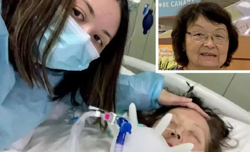 昆明中风加拿大老妇病情有起色   状况未稳定回国难成行