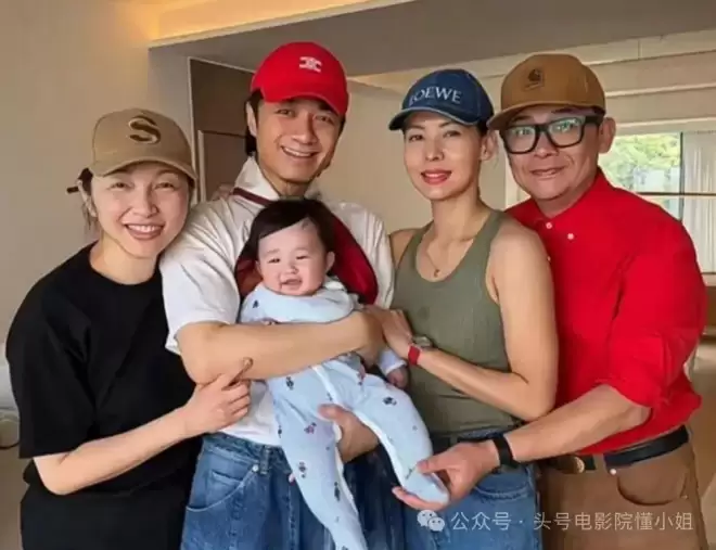 53岁古巨基再当爹，57岁妻子二胎后首次露面！