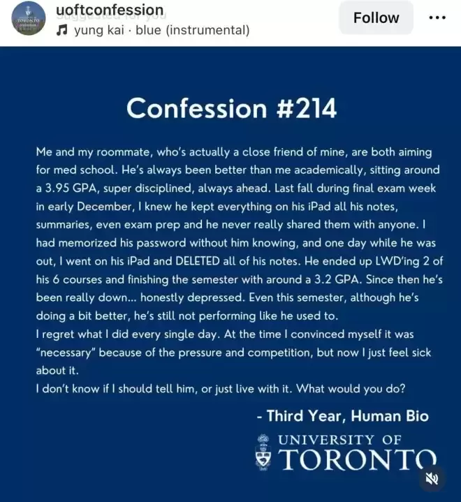 太狠了！多大学生自曝对室友下黑手，考前删光笔记，逼到抑郁退课