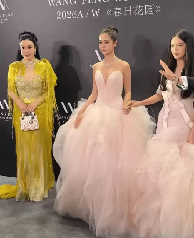 上海时装周最尬红毯：王琳用力过猛，钟丽缇一家演得累