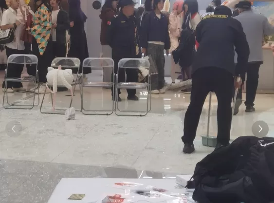 商场动漫展突降“玻璃碎片雨” 多人带血狂奔 有人失明…
