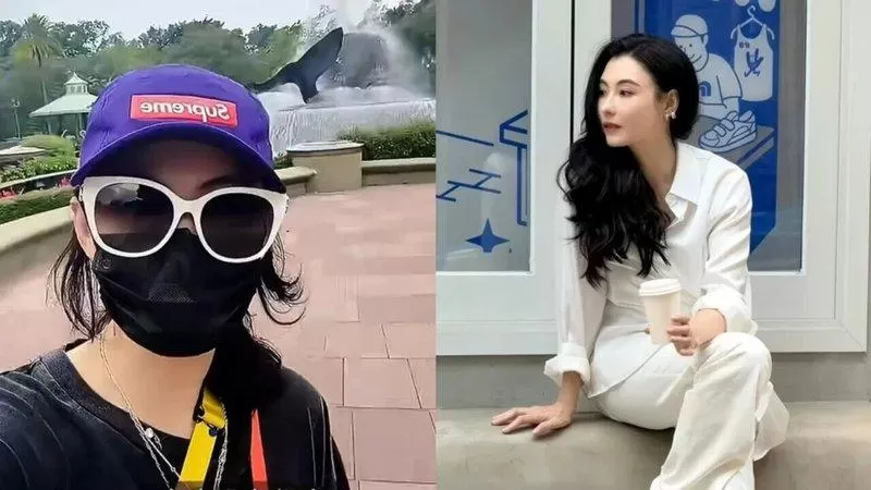张柏芝晒出游日常 么儿三声道切换 一直对妈爱的告白