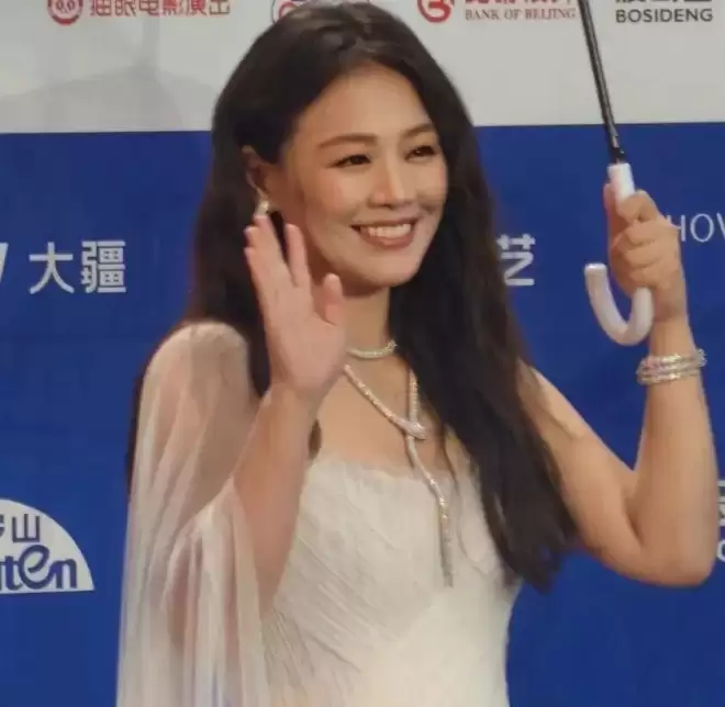 北影节开幕式红毯生图来了！舒淇晕妆，高圆圆脸发黄