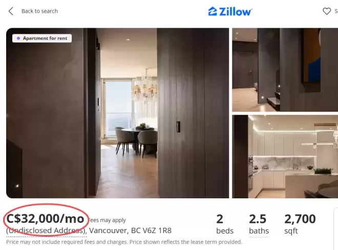 加拿大公寓租房天花板：月租3.2万加币的顶级豪宅你见过吗？