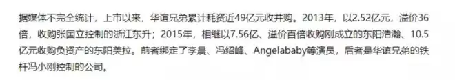 华谊兄弟被申请破产重整，一步错，步步错