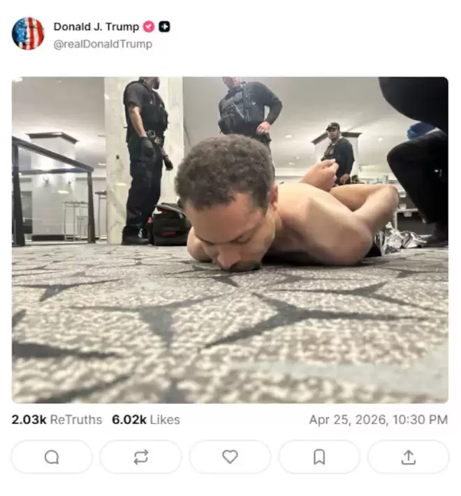 白宫记者晚宴爆枪击，特朗普称总统是项危险职业，卡尼发声