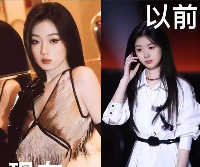 单依纯6年前原来长这样，和现在判若两人