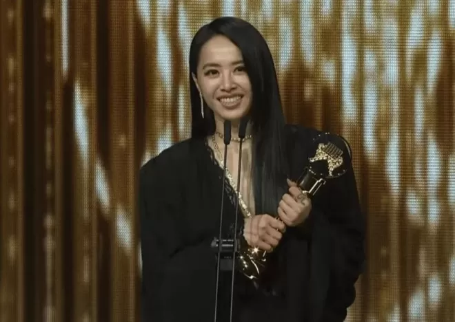 蔡依林获金曲奖"最佳华语女歌手"时隔19年二度封后