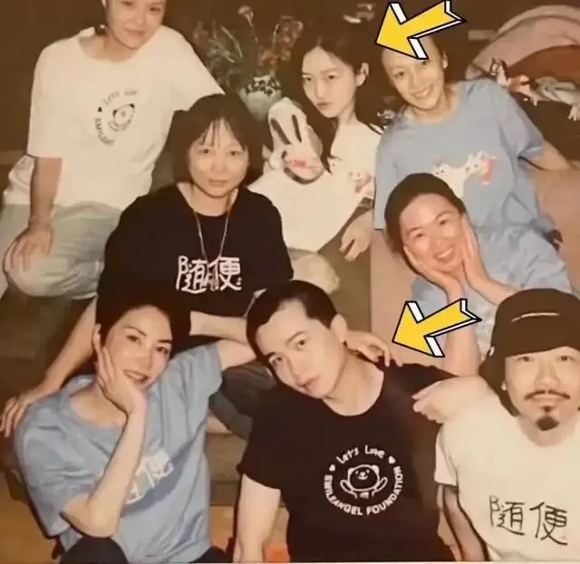 谢霆锋演唱会,王菲带头倚在某男士肩上,举止亲密