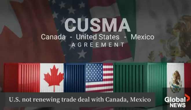 美国拒绝续签CUSMA ，指加拿大与中国关系加深存隐忧