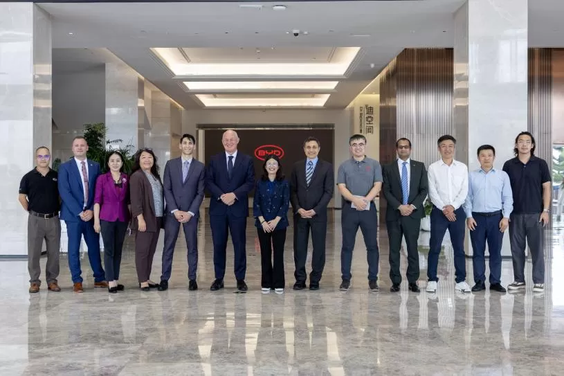 卑诗运输厅长广州参访比亚迪    与广东省府代表举行双边会谈