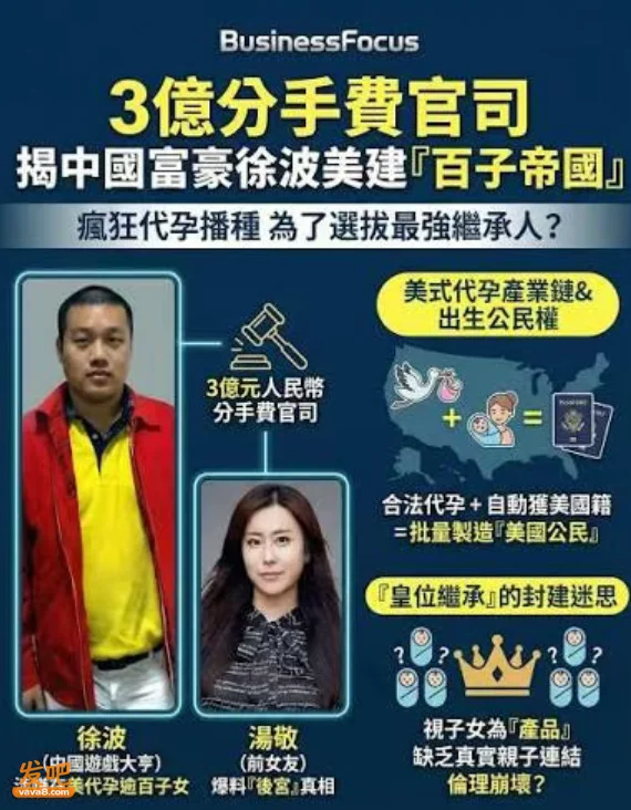 初中学历企业家靠代孕生300个娃 全体孩子合影震撼全网