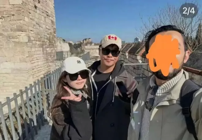 陈思诚携小21岁女友土耳其度假照曝光！阮巨容貌精致，神似混血美女