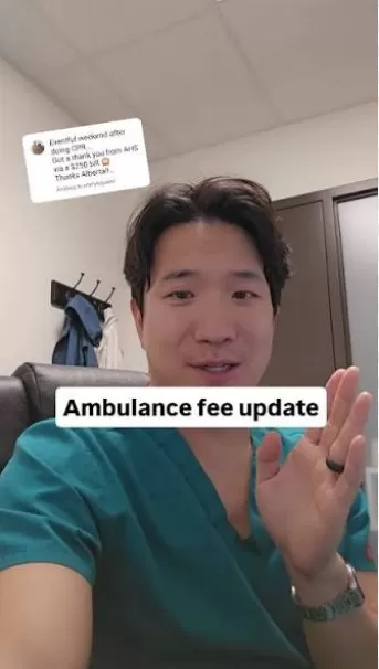 加拿大亚裔医生下班见义勇为救回一条命，反被收$250！官方回应了