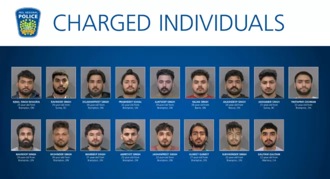 加拿大打击印度黑帮！24 人被捕难阻印度犯罪集团敲诈小商户