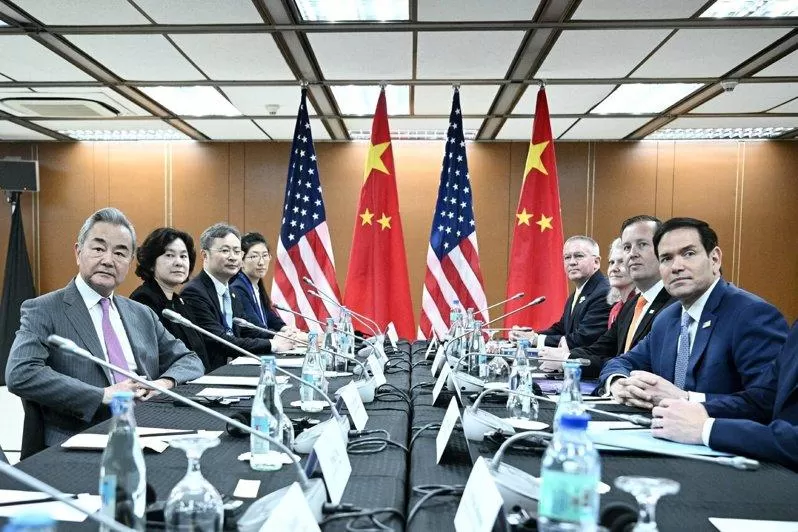 为习近平访美铺路 美国务卿鲁比欧与王毅会谈 坦承“双方存在分歧”