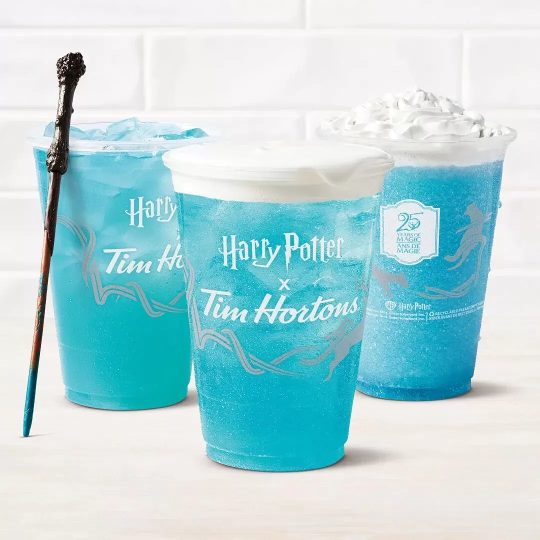 官宣! 加拿大Tim Hortons×哈利波特联名来袭: 7款"魔法"新品曝光!