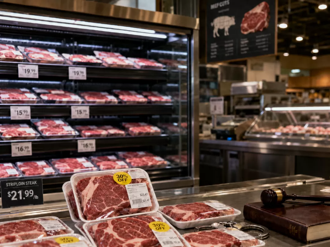 超市“好人”偷换标签打折，熟人都赚了，他却惨了，被判8项罪名