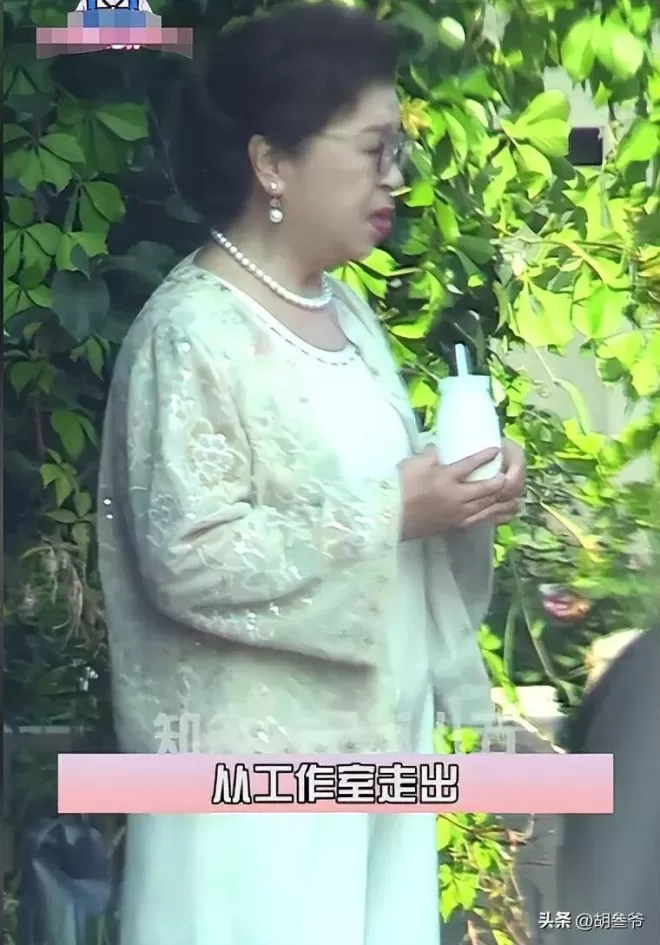 佟丽娅跟陈思诚父母聚会！陈妈妈打扮浮夸好富态