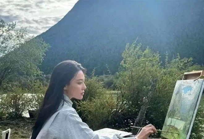 和李晨分开后结缘军官，相伴七年养育孩子