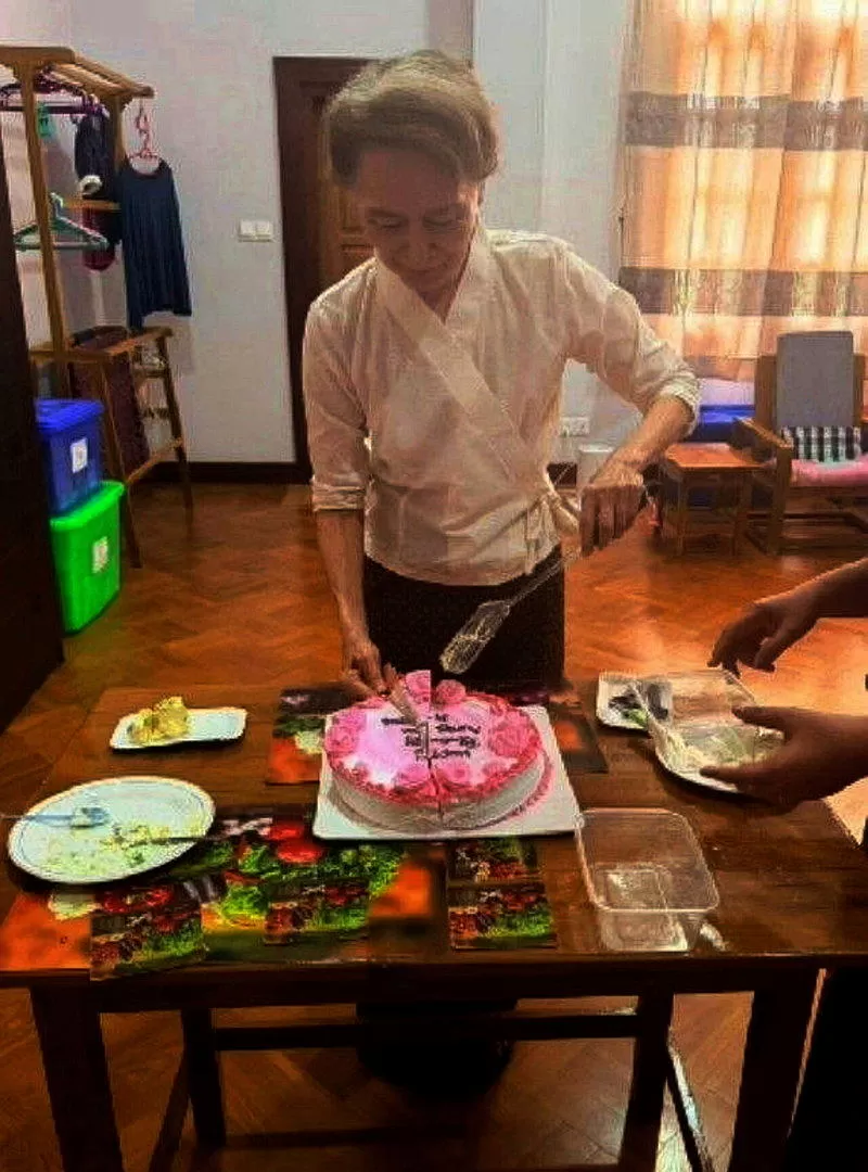 翁山苏姬还活著 缅甸军政府罕见曝光最新照片 儿曾忧2年没消息恐过世