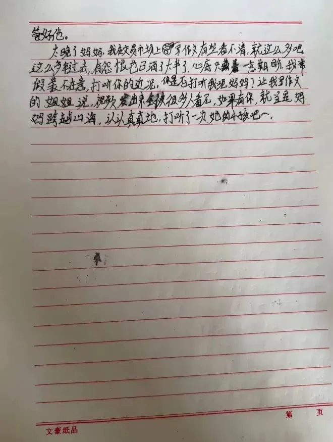 “精神小伙”写《我的妈妈》看哭全网