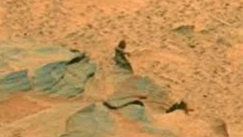 火星惊现外星人？ NASA照片掀热议