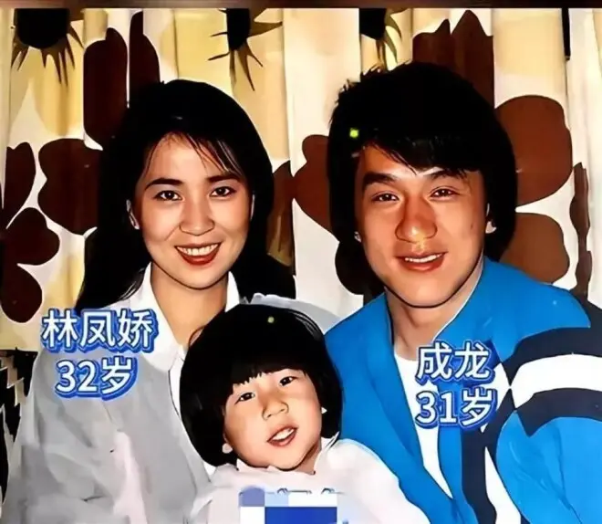 如今见72岁林凤娇，跟71岁成龙同框老得认不出