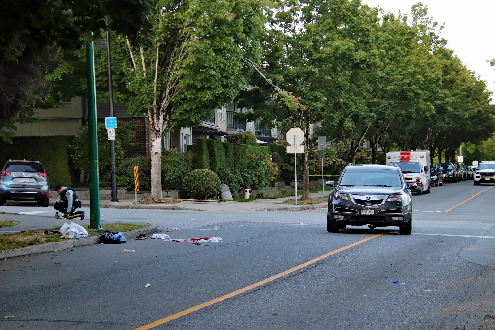 北本拿比周一晚发生致命车祸 六旬女行人被撞身亡