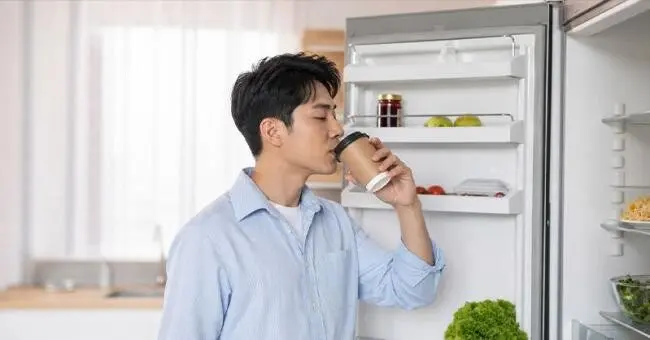 咖啡没喝完 一直放在冰箱里喝？
