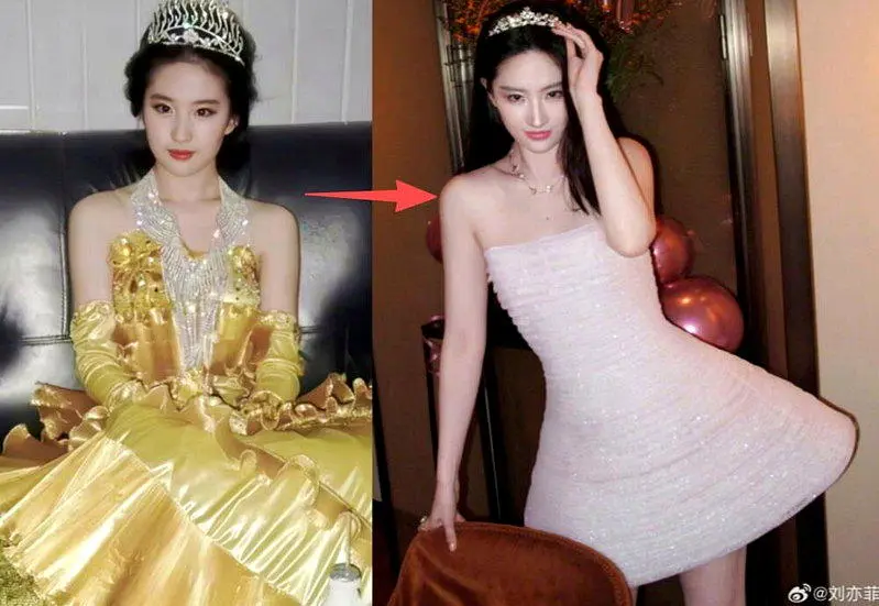 刘亦菲39岁庆生露胸前招牌黑痣 88岁吴彦姝喊“小闺密”