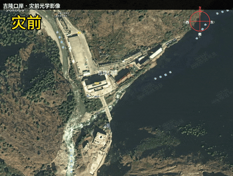 “吉隆口岸基本已被夷为平地，看不出任何建筑物轮廓”