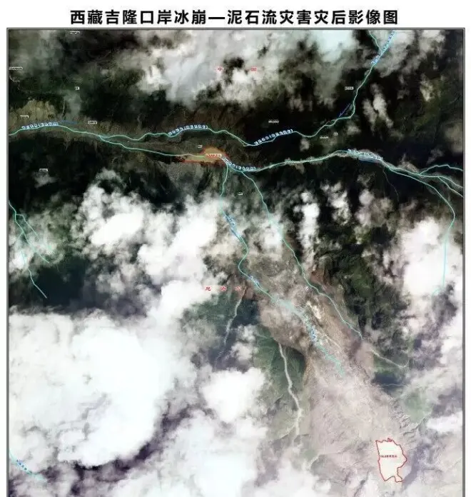 “吉隆口岸基本已被夷为平地，看不出任何建筑物轮廓”