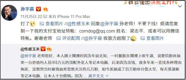一文看懂:要毁掉女友景甜的孙宇晨 到底有多坏?