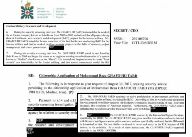 涉协助伊朗军方研发武器　男子被国安调查中竟仍获逾200万元政府合约