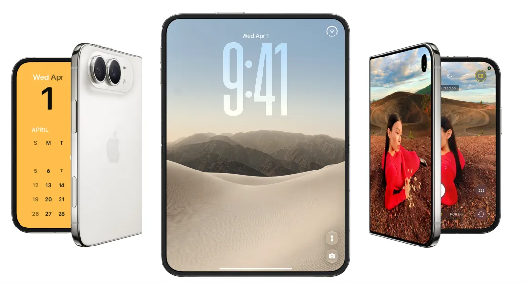 价格惊人! 苹果首款折叠屏iPhone正式发布 顶配版$4799 新机全线大涨价!