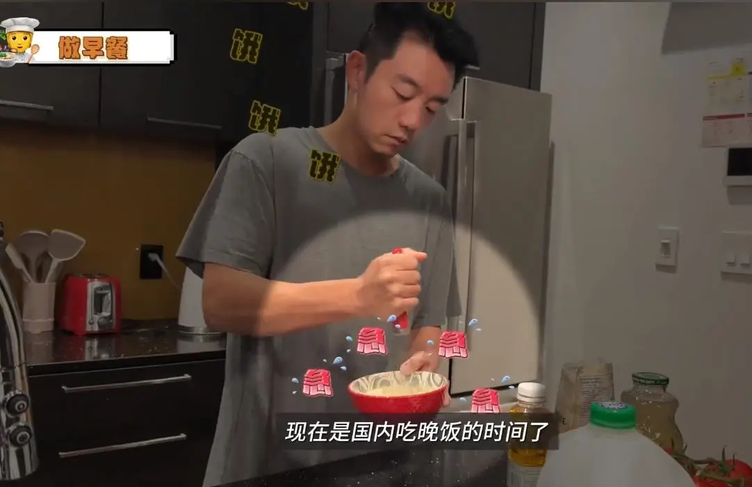 苗苗分享一家人在温哥华生活，住的是别墅，只带老大老二没带老三