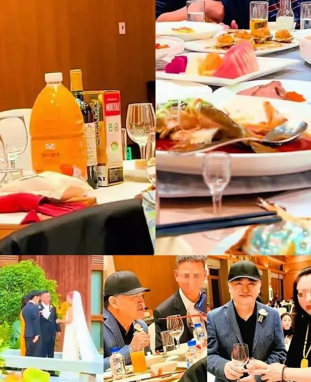 34岁刘欢女儿红发纹身办婚礼，刘欢戴帽子穿花西装被批随意，网友：音乐世家咋被说没文化