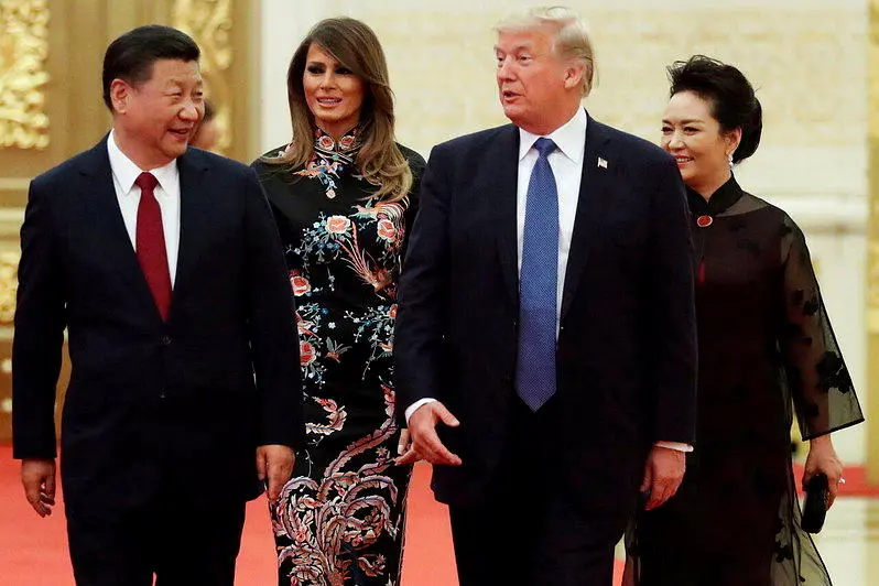 川习会行程排定 特朗普罕见亲自接机 偕妻与习夫妇“外交四人约会”