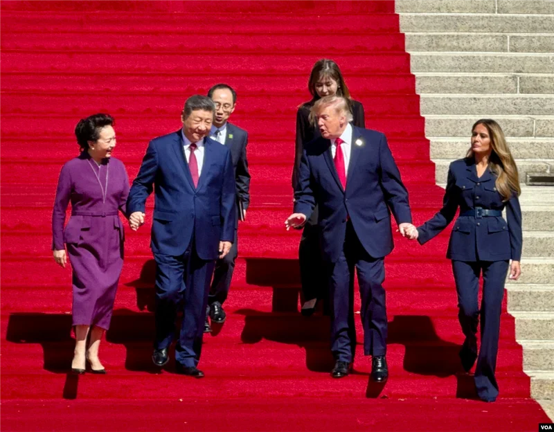 习近平圆满结束对美国的国事访问返京