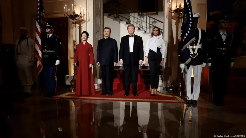 外媒:中国第一夫人彭丽媛在华府展示个人魅力