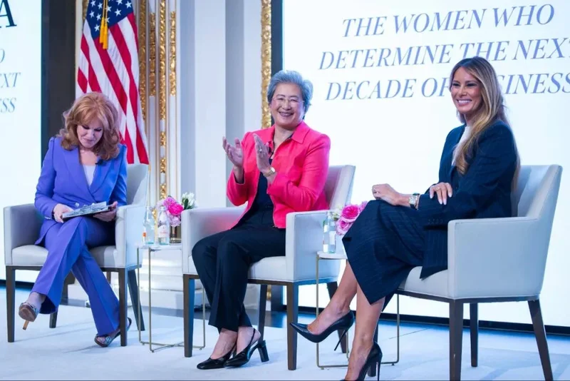 白宫国宴主桌唯一女CEO!年薪4亿硅谷女王 硬刚“表舅”黄仁勋