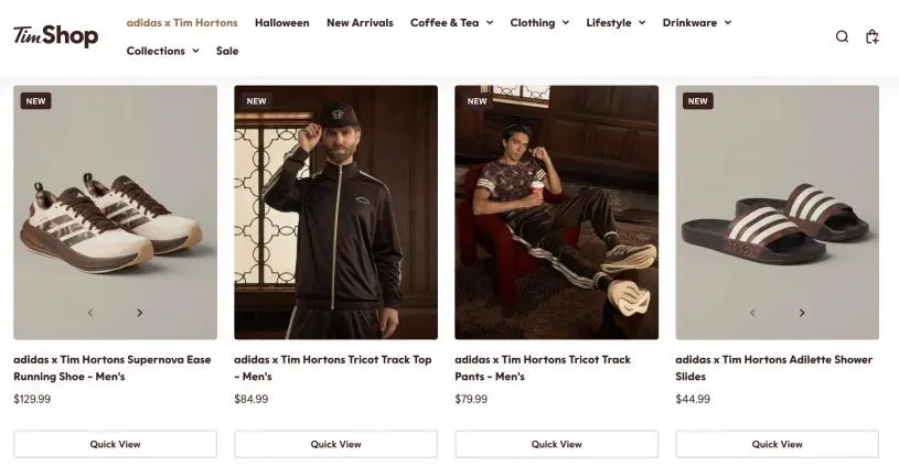 “啡”买不可！Tim Hortons 与 adidas 联乘系列登场